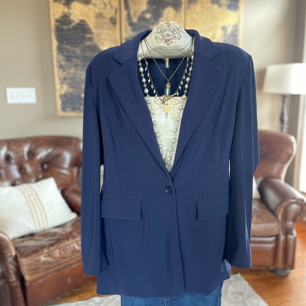 Boston Proper Beyond Travel Boyfriend Blazer